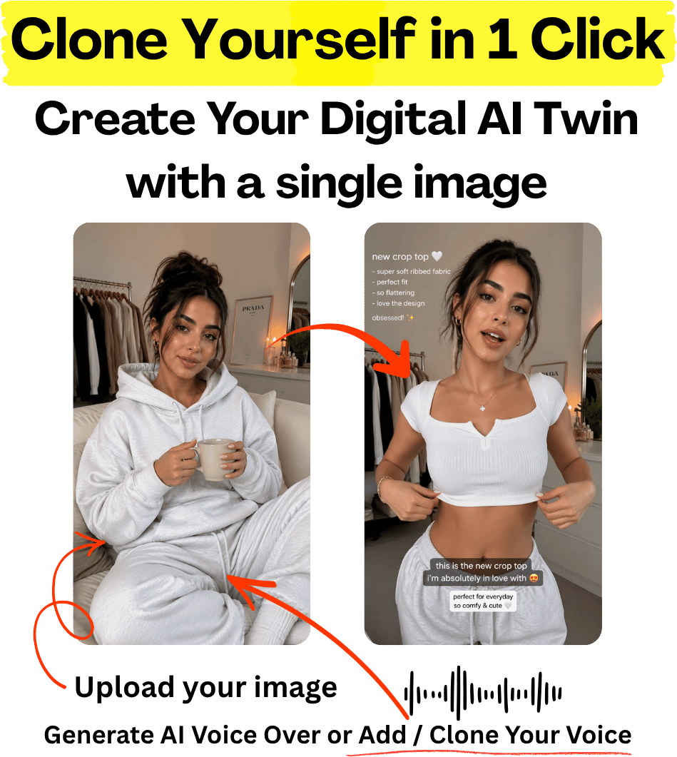 Clone Yourself in 1 Click - Create Your Digital AI Twin